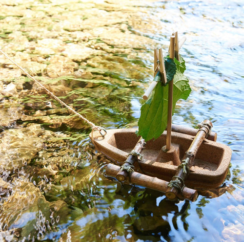DIY Kids Cork Boat