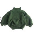Jett - Knit Sweater- Dark Green