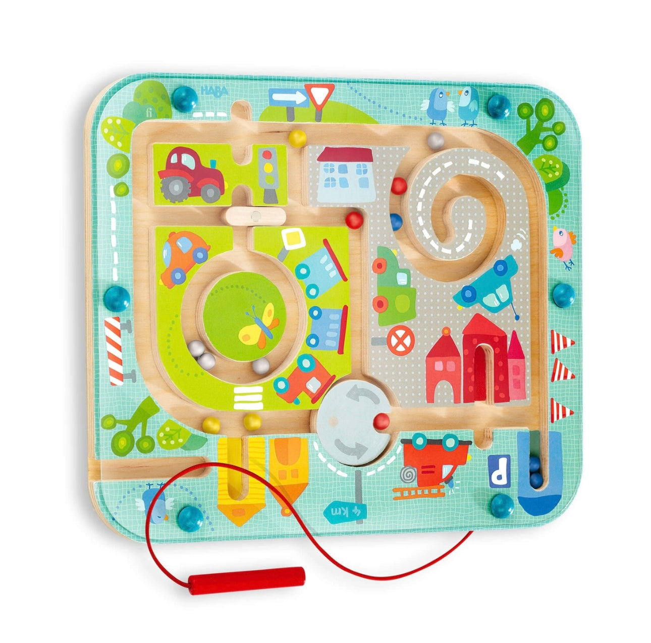 Town Maze- Magnetic Game