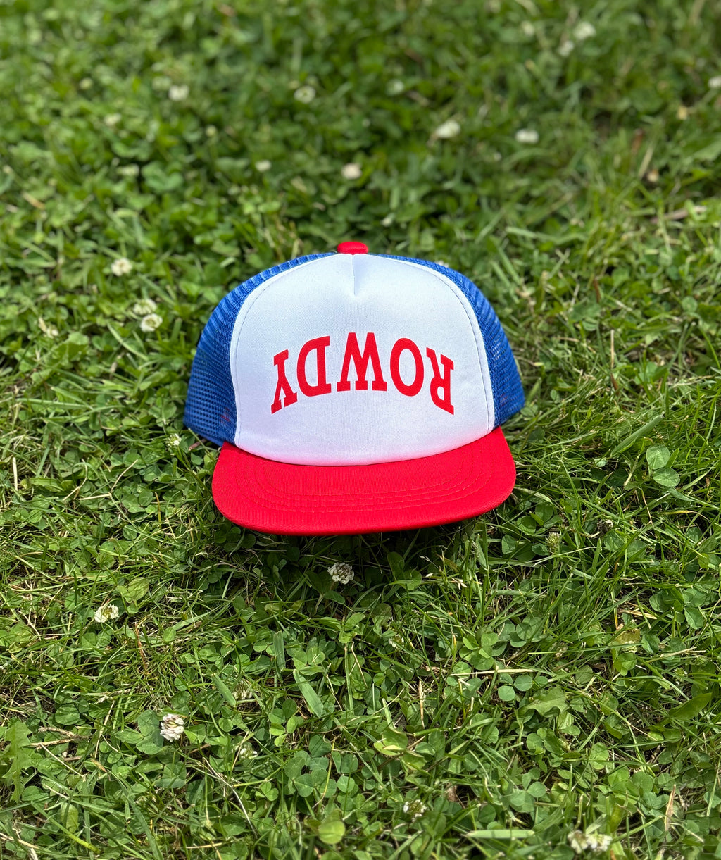 Rowdy Red, White & Blue - Trucker Hat