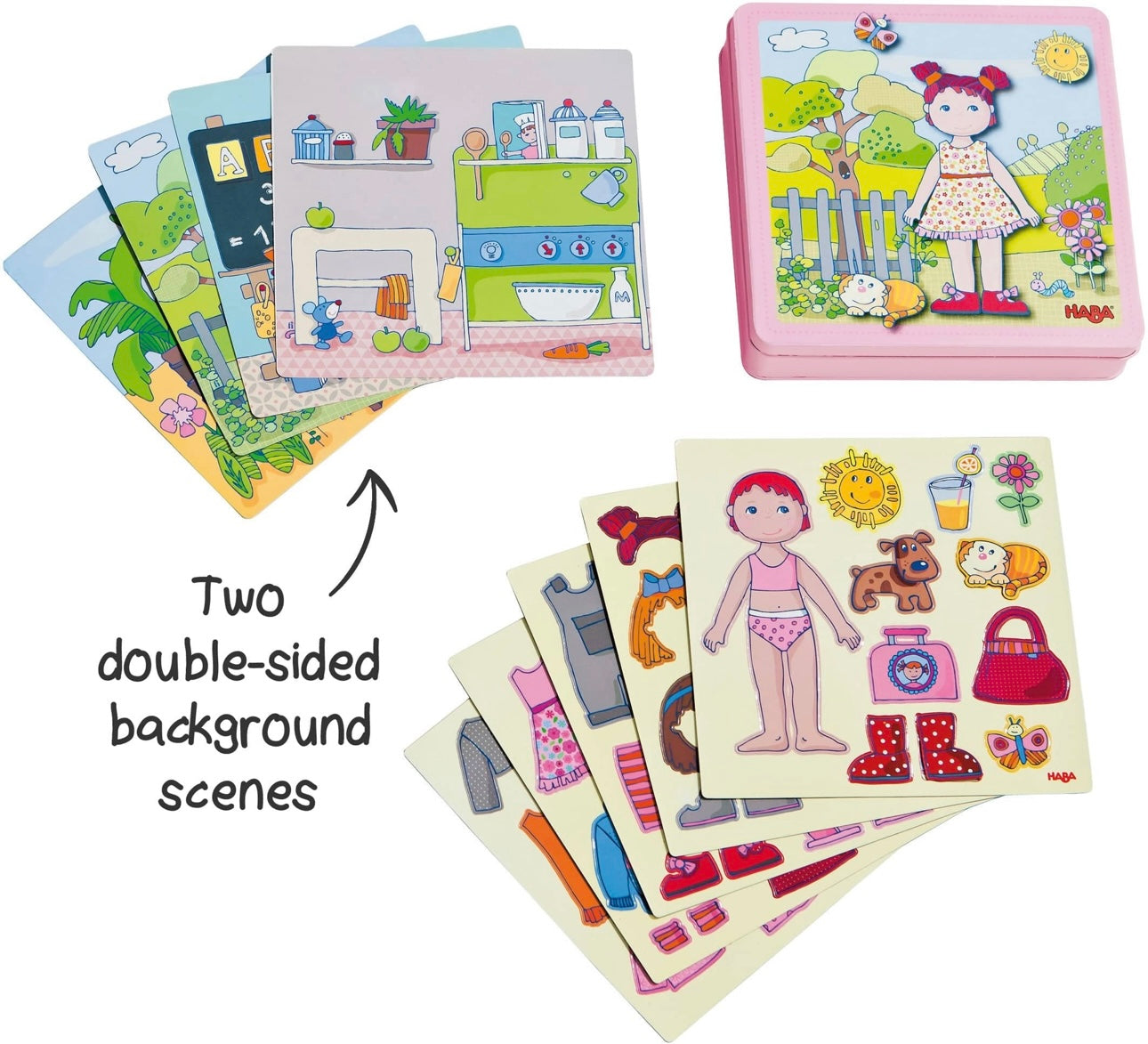 Dress-Up Doll Magnetic - Lilli