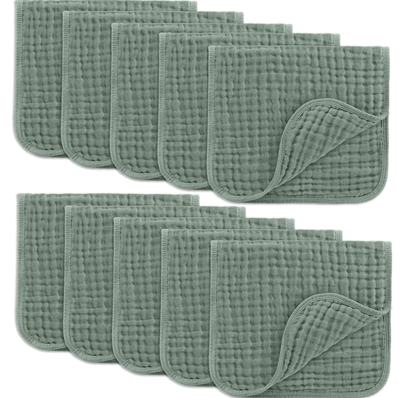Burp Rags- 5 Pack
