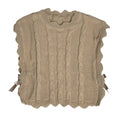 Vera - Cable Knit Sweater Vest