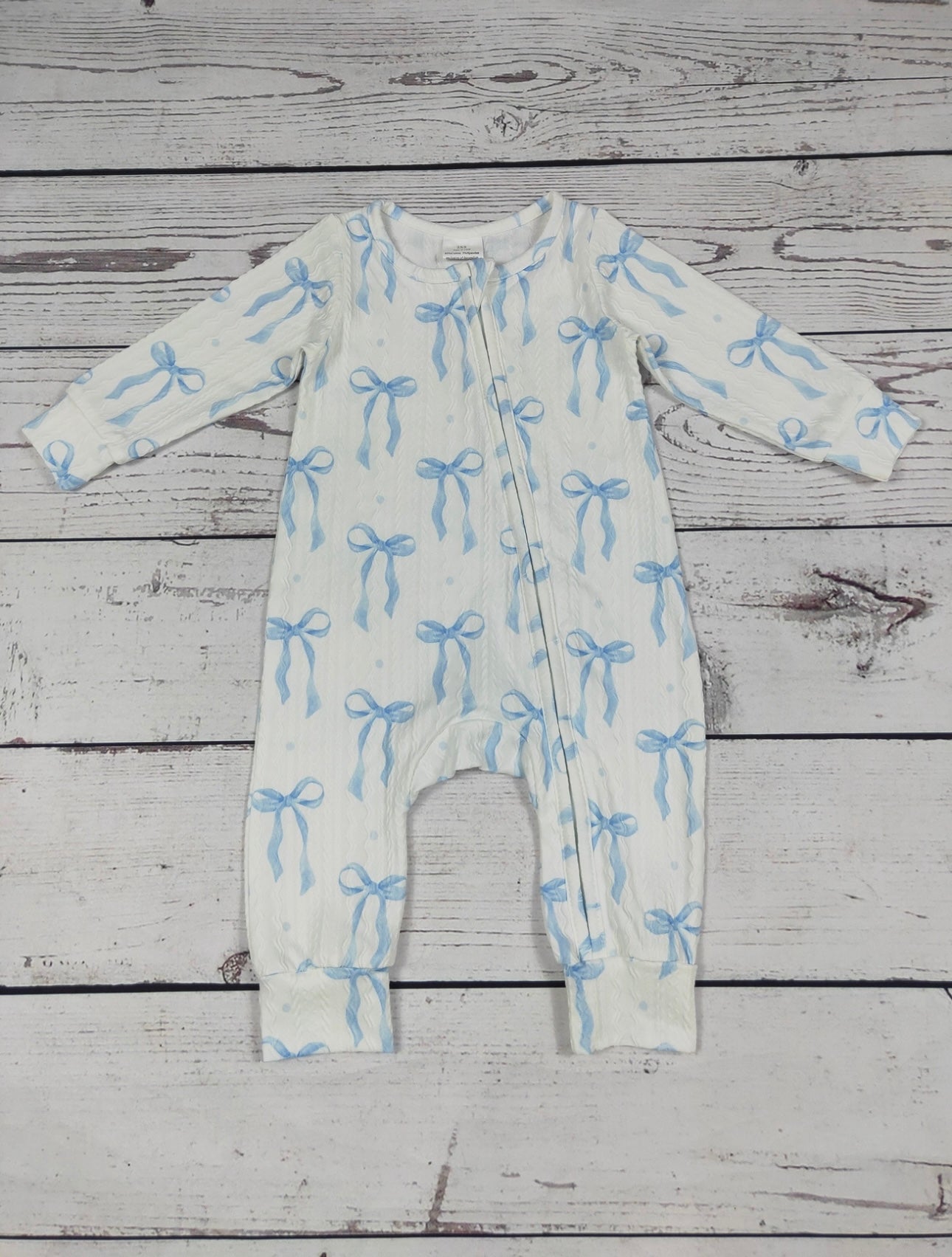 Winona - Blue Bows Jumper