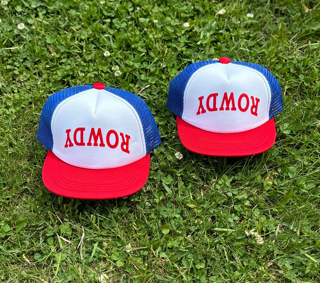 Rowdy Red, White & Blue - Trucker Hat
