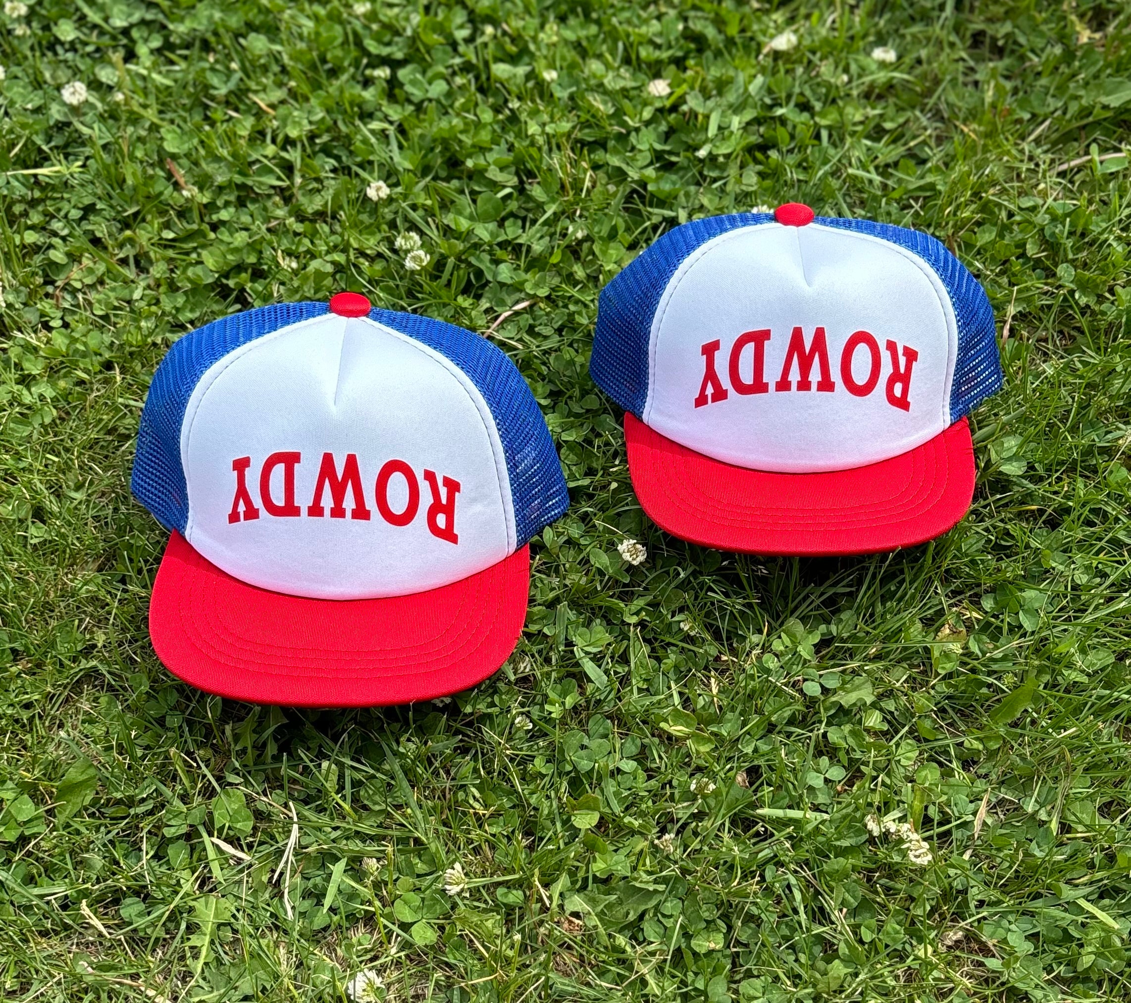 Rowdy Red, White & Blue - Trucker Hat