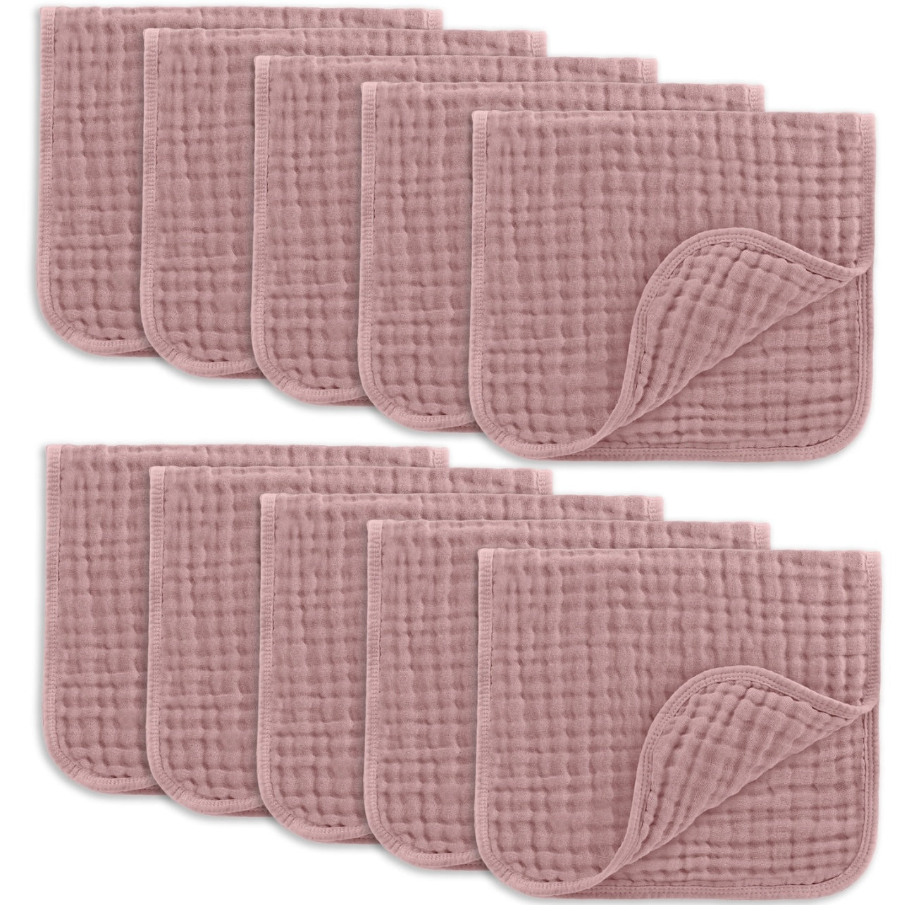 Burp Rags- 5 Pack