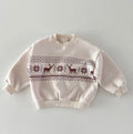 Lee - Holiday Crewneck- Cream